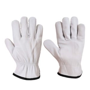 Goatskin leather driver Work Gloves safety