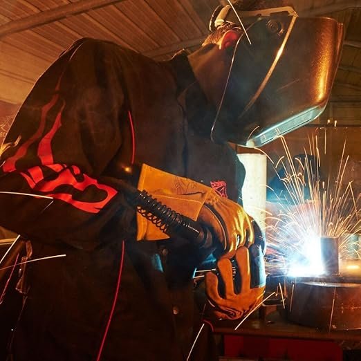 Heavy duty welding gloves