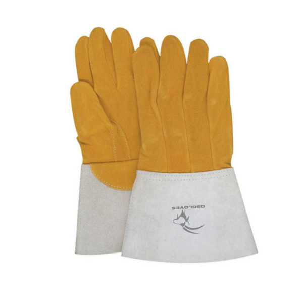 Cowhide split leather welding Gloves